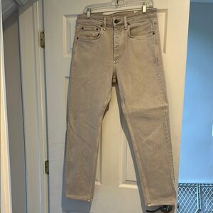 Men's rag and bone heavyweight Gray Jeans